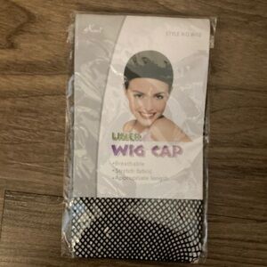 Black Wig Cap
